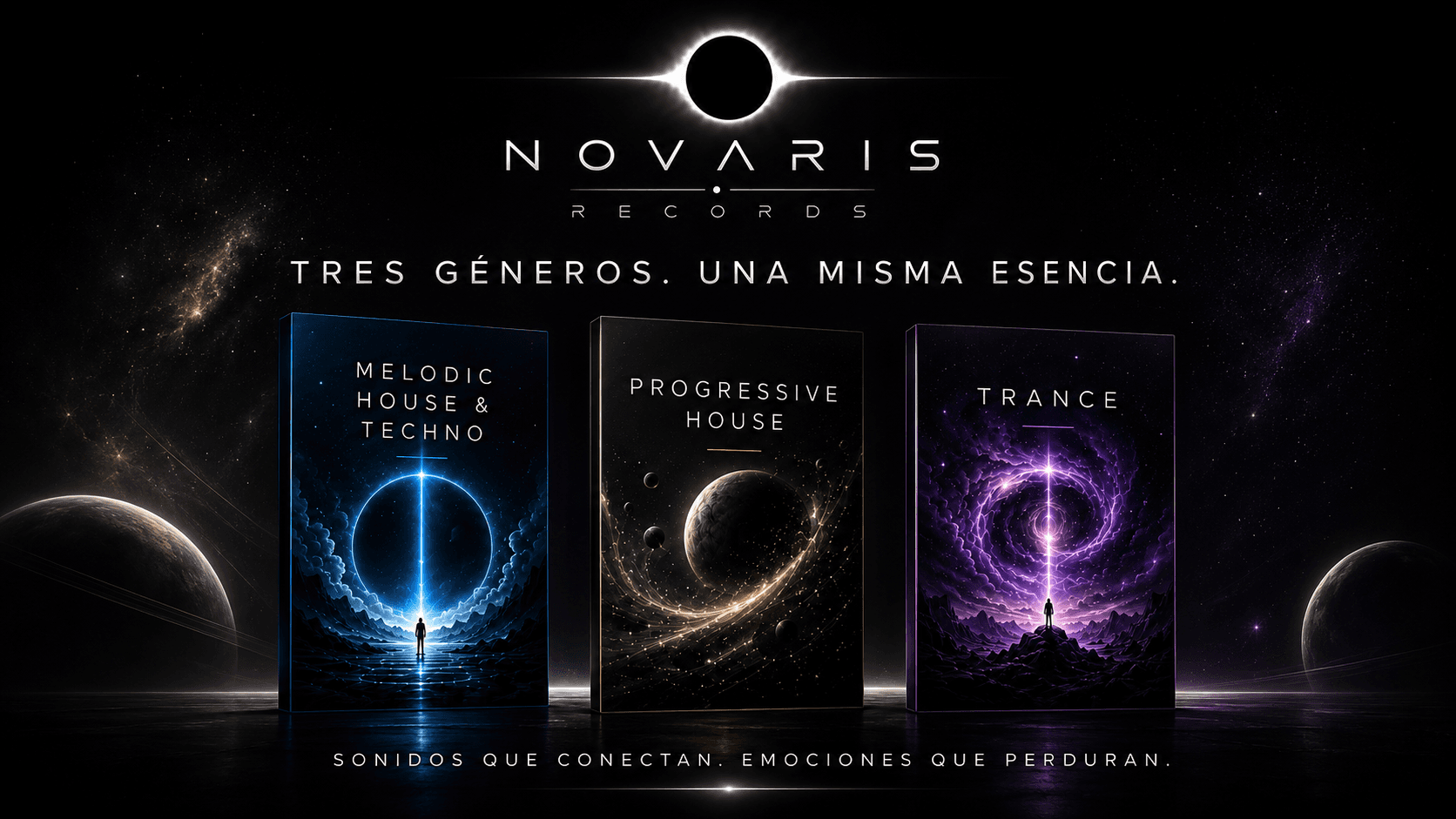 Tres géneros, una misma esencia: Melodic Techno, Progressive House y Trance en Novaris Records