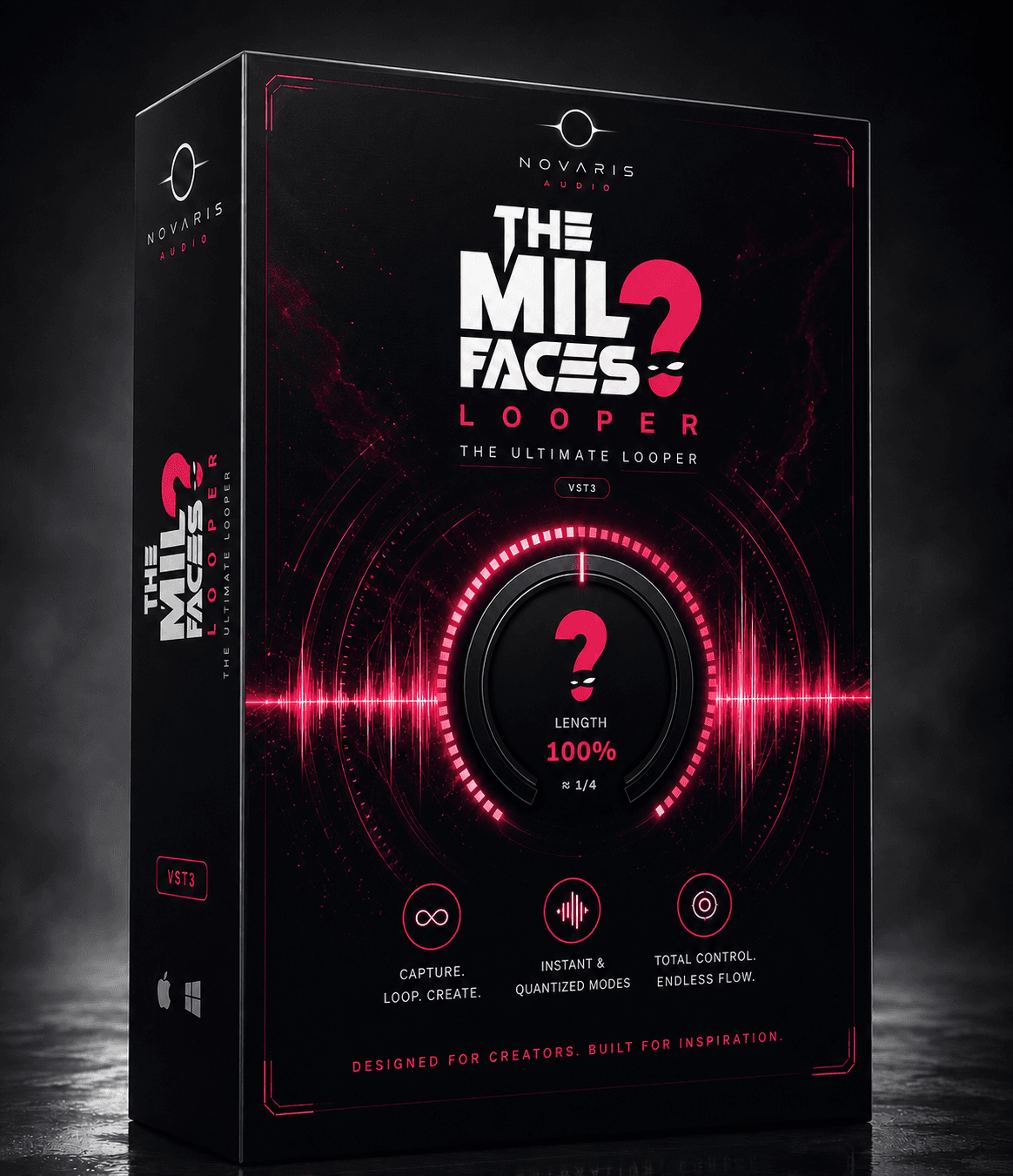 Presentación de The Mil Faces Looper para Novaris Audio